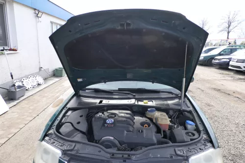 VW Passat 3BG Motorhaube Klappe vorne vorn Haube grün LB6G (166563)