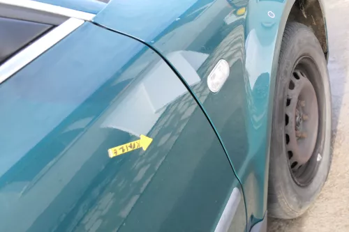 VW Passat 3B 3BG Kombi + Limo Tür vorne rechts Beifahrertür grün LB6G (166568)