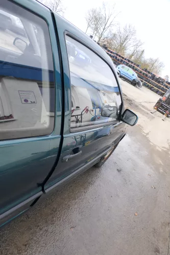 VW Polo 6N 6N2 Tür vorne rechts Beifahrertür 2/3-Türer grün LC6P (166612)