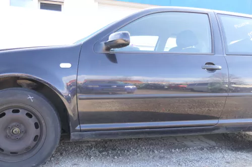 VW Golf 4 Tür vorne links Fahrertür 2/3-Türer schwarz LC9Z ohneAnbauteile