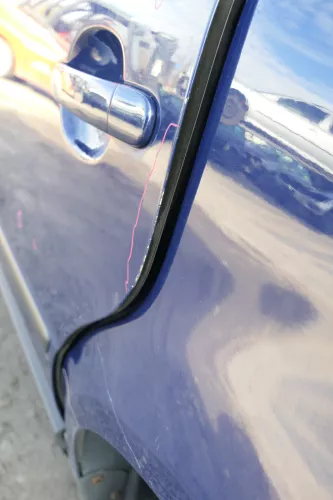 VW Passat 3B 3BG Kombi Variant Tür hinten links blau LA5E ohneAnbauteile (166645)