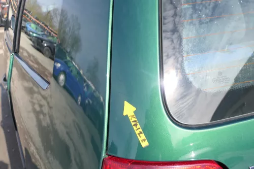 VW Lupo 6X Heckklappe Klappe Kofferraumklappe Scheibe grün LA6N (166671)