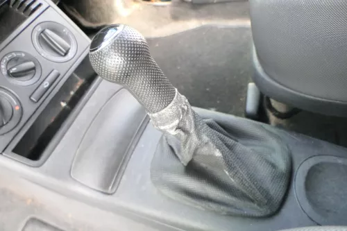 VW Lupo Polo 6N2 Schaltknauf Schaltsack Schaltung Schaltknüppel schwarz (166678)