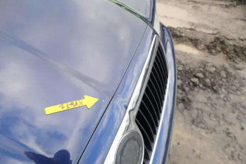 Skoda Octavia 1U Motorhaube Haube Klappe vorne grau LF5U  blau mit Grill (166685)