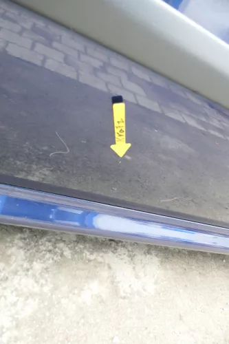 Skoda Octavia 1U Kombi  +Limo Tür vorne rechts Beifahrertür blau LF5U 9460 (166694)