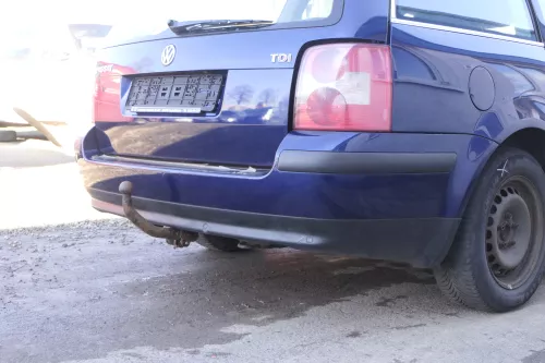 VW Passat 3BG Kombi Variant Stoßstange hinten Heckstoßstange blau LD5Q (166724)