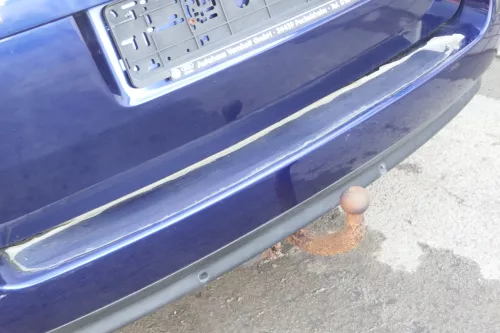 VW Passat 3BG Kombi Variant Stoßstange hinten Heckstoßstange blau LD5Q (166724)