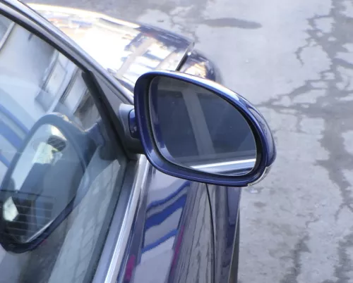 VW Passat 3BG elektrischer Spiegel Außenspiegel rechts blau LD5Q Blinker