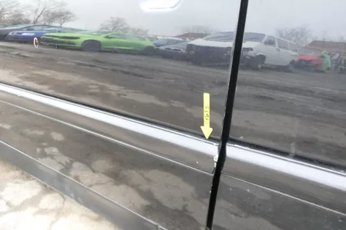 VW Golf 3 4 1E Cabrio Tür vorne links Fahrertür schwarz LC9Z - ohne Anbauteile (166772)