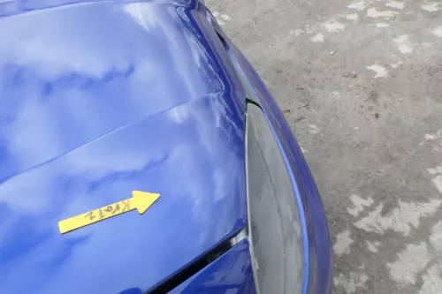 Seat Arosa 6H Facelift Motorhaube Haube Klappe vorne blau LS5N (166802)