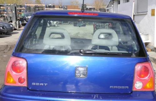 Arosa 6H Heckklappe Klappe hinten Kofferraumklappe Facelfift blau LS5N