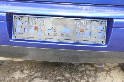 Seat Arosa 6H Stoßstange hinten Facelift Heckstoßstange blau LS5N (166807)