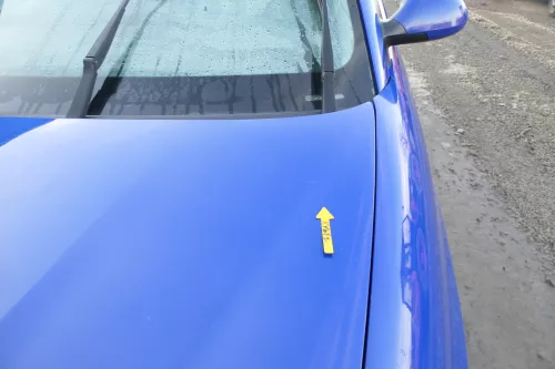 Seat Ibiza 6L Motorhaube Haube Klappe vorne blau LS5G 6L0823031D (166820)