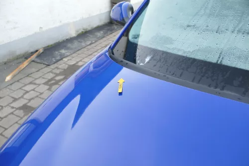 Seat Ibiza 6L Motorhaube Haube Klappe vorne blau LS5G 6L0823031D (166820)