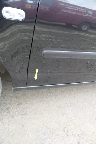 VW Polo 9N 9N3 Tür vorne links Fahrertür 2/3-Türer schwarz LC9Z ohneAnbautei (166864)