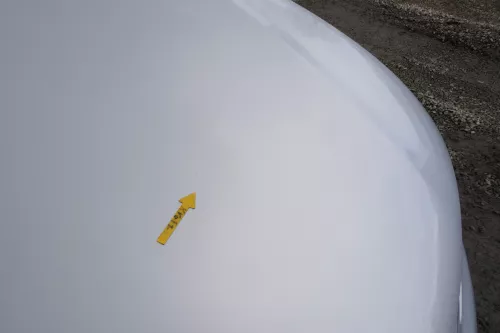 VW Passat 3B Motorhaube Klappe vorne vorn Haube silber grau LB7Z (166899)