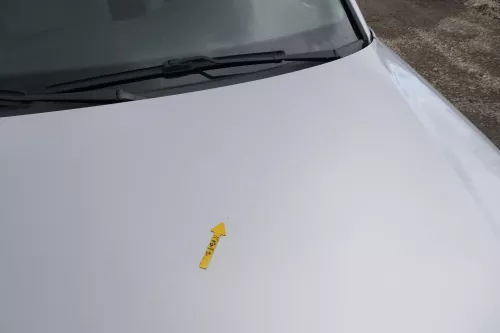 VW Passat 3B Motorhaube Klappe vorne vorn Haube silber grau LB7Z (166899)