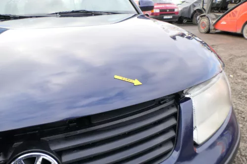 VW Passat 3B Motorhaube Klappe vorne vorn Haube blau LB5N (166917)