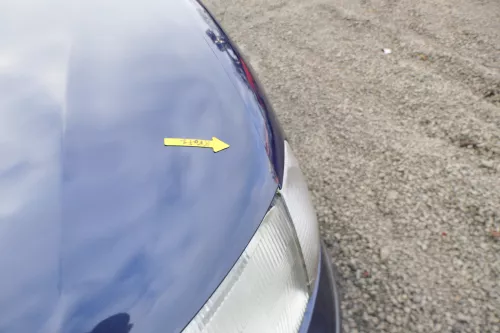 VW Passat 3B Motorhaube Klappe vorne vorn Haube blau LB5N (166917)