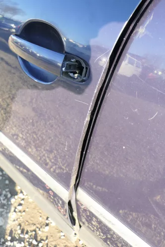 VW Passat 3B 3BG 3B6 Kombi + Limo Tür vorne links Fahrertür blau LN5Y ohneAnbaut (166940)