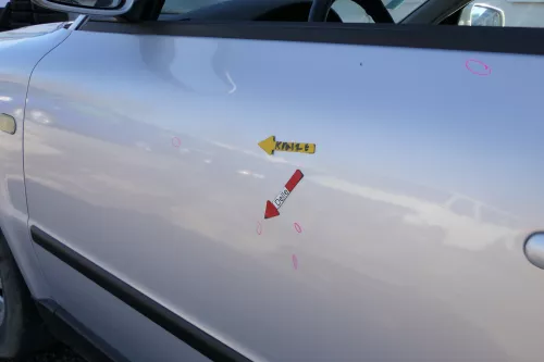 VW Passat 3B 3BG 3B6 Kombi + Limo Tür vorne links Fahrertür grau silber LB7Z ohn (166971)