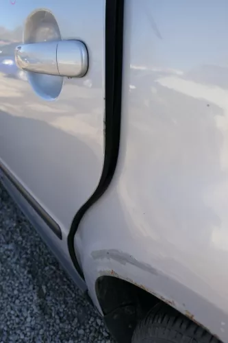 VW Passat 3B 3BG Limousine Tür hinten links silber grau LB7Z satinsilber (166972)