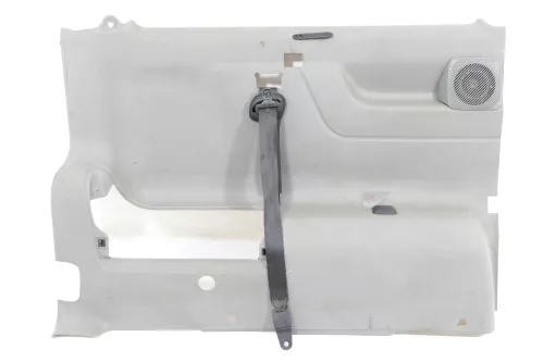 VW T4 Verkleidung Abdeckung Seite hinten links grau Multivan Klappe -ohneGurt