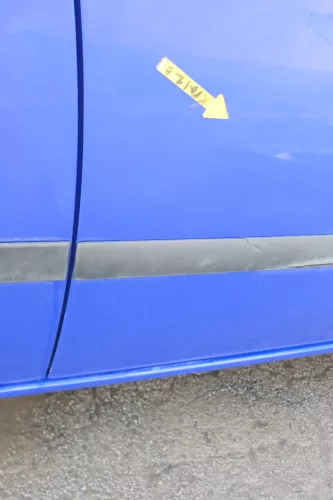 Seat Ibiza 6L Tür Beifahrertür 4/5-Türer vorne rechts blau LS5G (167192)