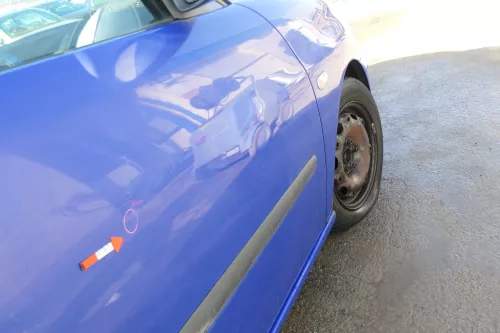 Seat Ibiza 6L Tür Beifahrertür 4/5-Türer vorne rechts blau LS5G (167192)