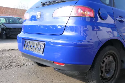 Seat Ibiza 6L Stoßstange Heckstoßstange hinten blau LS5G (167195)