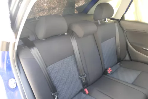 Seat Ibiza 6L Rückbank Rücksitzbank Sitz mit Kopfstütze Sitzbank 3-Punkt Sitze (167204)