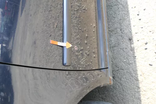 VW Golf 4 Tür vorne links Fahrertür 2/3-Türer blau LC5M ohneAnbauteile (167219)