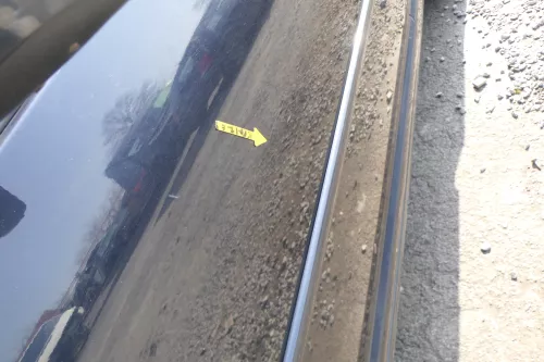 VW Golf 4 Tür vorne links Fahrertür 2/3-Türer blau LC5M ohneAnbauteile (167219)