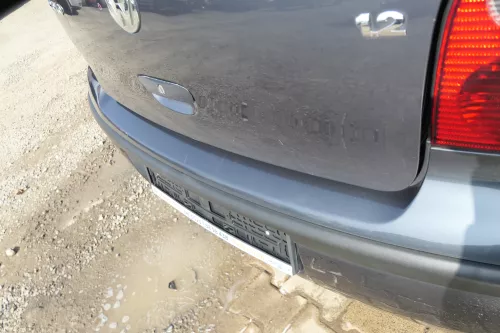 VW Polo 9N 9N3 Stoßstange Heckstoßstange hinten grau LC7V (167246)