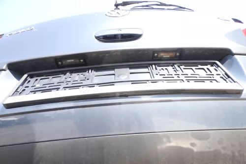 VW Polo 9N 9N3 Stoßstange Heckstoßstange hinten grau LC7V (167246)