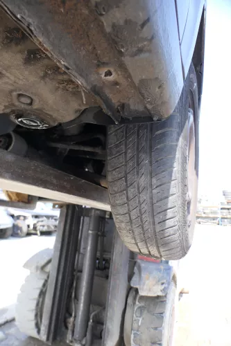 4x VW Polo 9N Felgen Reifen 165/70 R14 81T Sommerreifen 5jx14H2 ET35 ca. 4-5mm (167256)