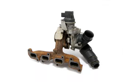 VW Passat Golf 6 Touran Turbolader Turbo Druckdose 03L253056D 1,6 TDI CAY (167392)