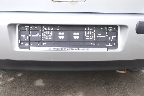 VW Golf 4 Limousine Stoßstange hinten Heckstoßstange Stoßfänger grau LA7W (167448)