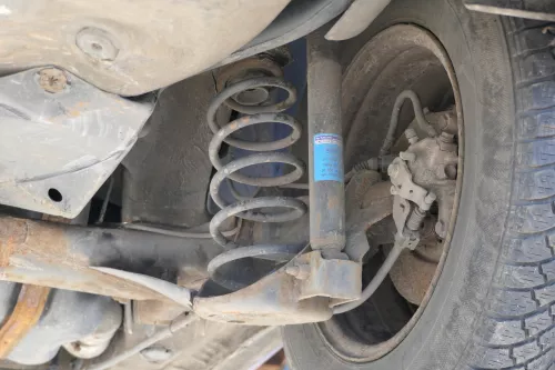 2x VW Golf 4 Bora Federbein Stoßdämpfer + Feder Federn hinten links + rechts (167462)