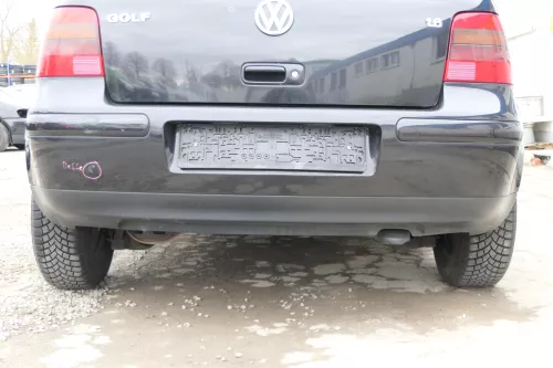 VW Golf 4 Limousine Stoßstange hinten Heckstoßstange Stoßfänger schwarz LC9Z