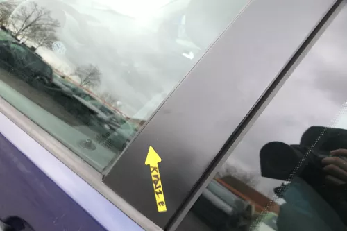 VW Polo 9N 9N3 Tür vorne links Fahrertür 2/3-Türer blau LB5N ohneAnbautei (167549)