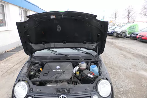 VW Lupo Motorhaube Klappe Frontklappe Haube vorne schwarz L041 (167563)