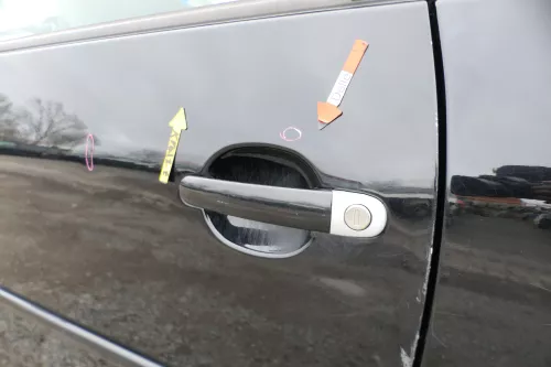 VW Lupo Seat Arosa Tür vorne links Fahrertür schwarz L041 (für elektr.Fensterhe (167568)