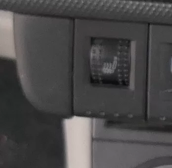 VW Lupo Sitz Sitzheizung Schalter links 6X0963563A  Knopf original