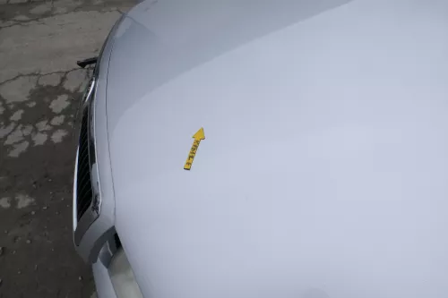 Skoda Fabia 6Y Motorhaube Klappe vorne silber grau LF7T mit Grill vorn (167703)