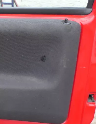 1x Lupo Arosa Türverkleidung Verkleidung Tür vorne rechts oben schwarz off-blck (167742)