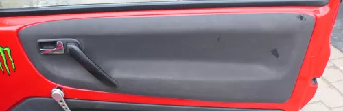 1x Lupo Arosa Türverkleidung Verkleidung Tür vorne rechts oben schwarz off-blck (167742)