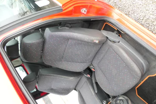 Arosa Lupo Sitz vorne links Fahrersitz Höhenverstellung schwarz