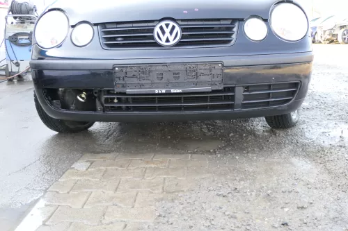 VW Polo 9N Stoßstange Frontstoßstange vorne schwarz L041