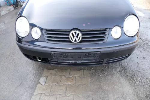 VW Polo 9N Stoßstange Frontstoßstange vorne schwarz L041 (167756)